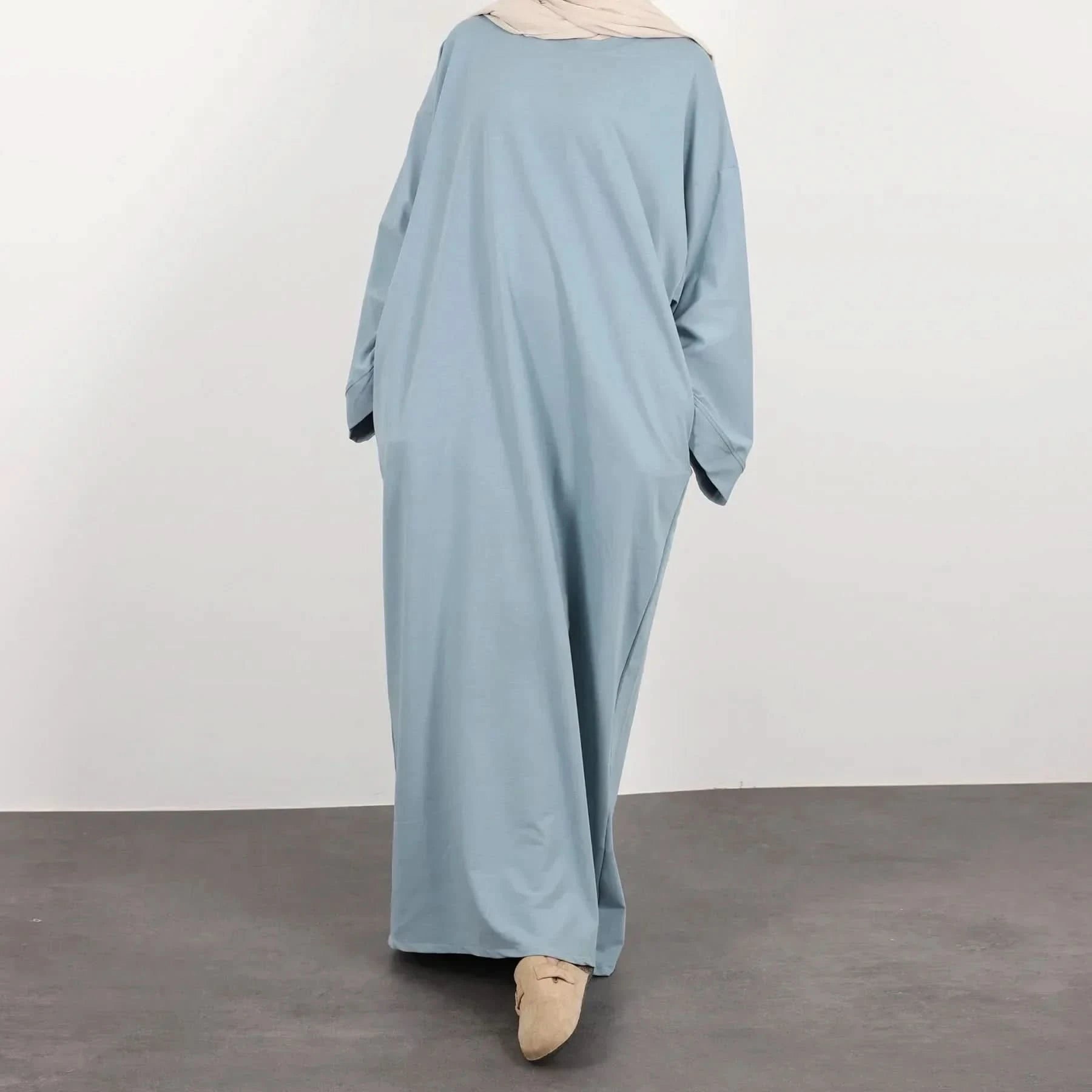 Casual Muslim Abaya Sweatshirt Dress for Women | Modest Daily Wear - FitZone360