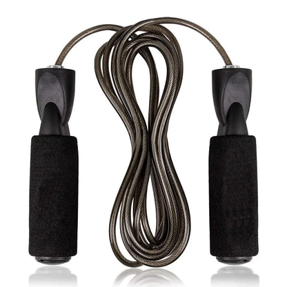 🏃 Adjustable Steel Wire Speed Jump Rope – Fast, Durable & Perfect for All Ages 🧒👨‍🦱 - FitZone360