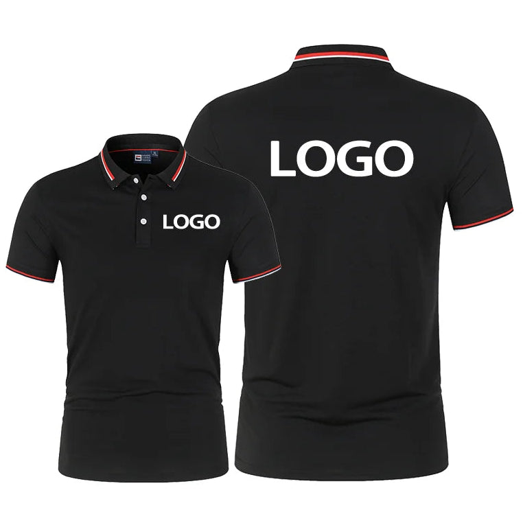 Custom Logo Polo Shirt – Personalized Business, Staff & Team Sports and Fashion wear.