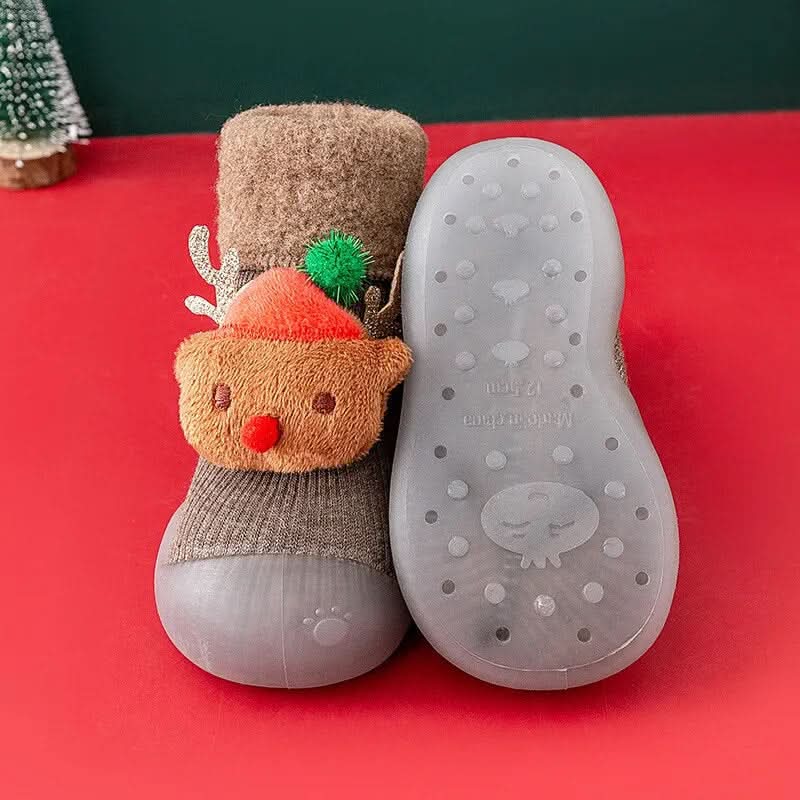 Toddler Toe Stump Protection Shoes featuring a non-slip soft bottom, - FitZone360