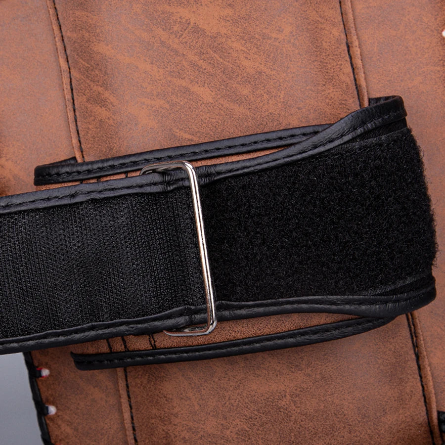 Vintage Brown Muay Thai Kick Pads | Thai Pads for MMA, Kickboxing & Striking - FitZone360