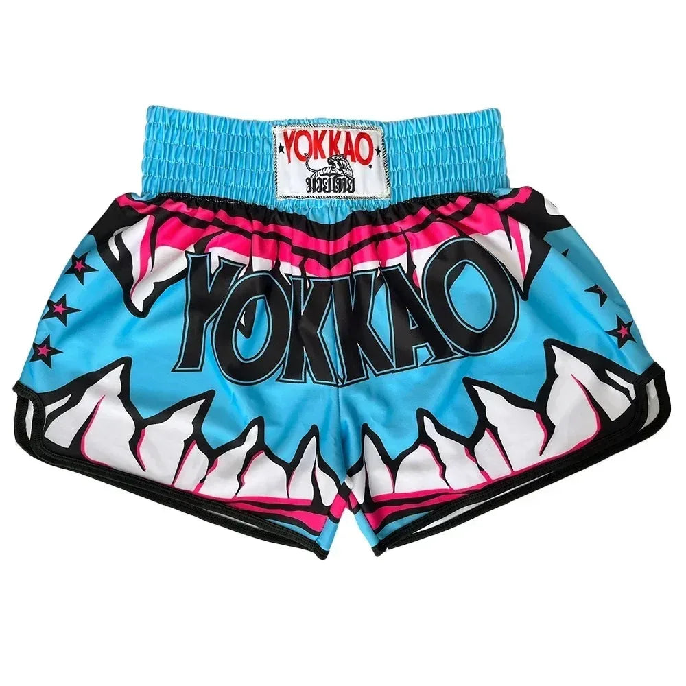 YOKKAO Design Muay Thai Boxing Shorts | Thai Kickboxing K1 Training Fight Shorts