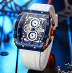 Top Brand Men's Watches | Luxury Square Quartz Wristwatch - FitZone360