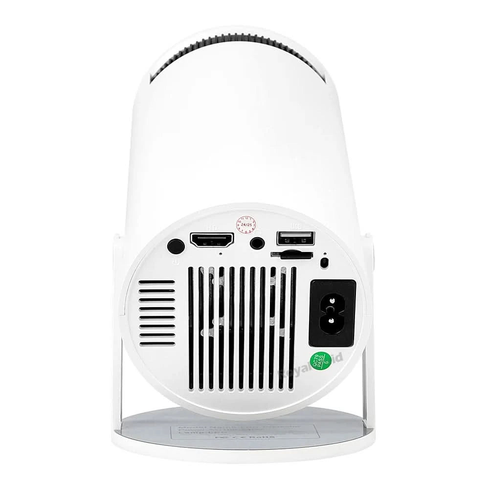 Android 11 P90 MAX Gaming Projector | 19,000+ Retro GAMES | TF Card Support | Wireless Gamepad | Dual WiFi | Portable Home Theater System - FitZone360