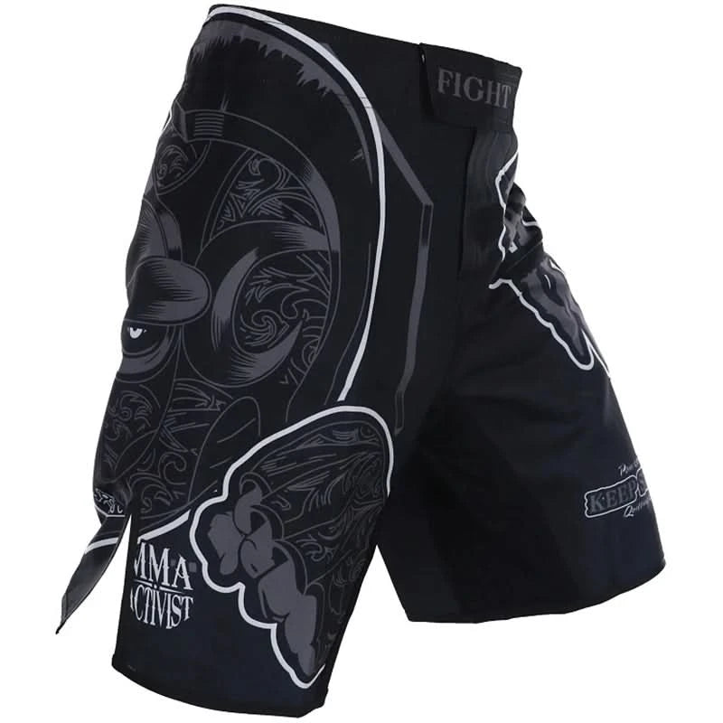 DOMINATE THE CAGE: Pro-Grade MMA Fight Shorts for Champions - FitZone360