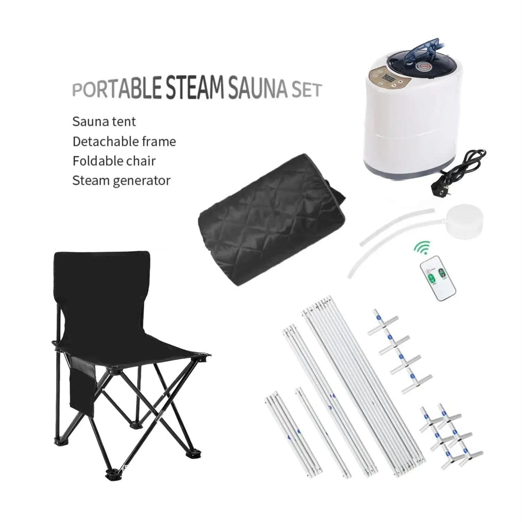Portable Full Body Personal Steam Sauna - FitZone360