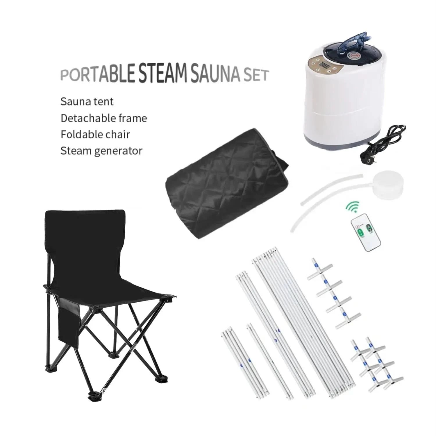 Portable Full Body Personal Steam Sauna - FitZone360