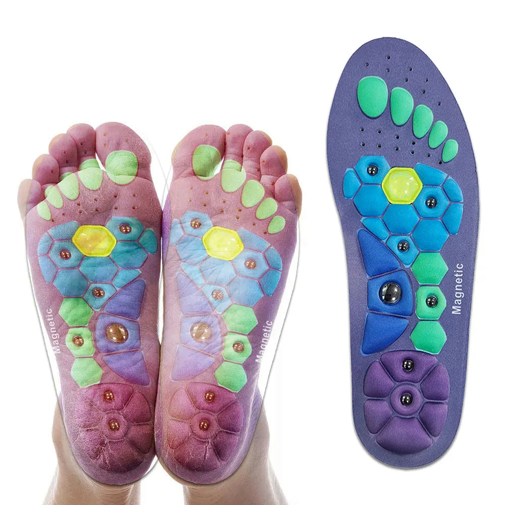Magnetic Acupressure Insoles | Orthopedic Foot Massage Inserts for Men & Women - FitZone360