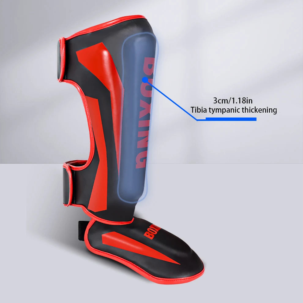 🥊 Muay Thai & Kickboxing Shin Guards | Shin Pads for Sparring & Training - FitZone360