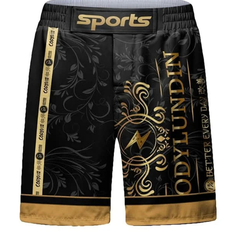 MMA & BJJ Training Set | Rash Guard Tops | Shorts for Jiu Jitsu - FitZone360