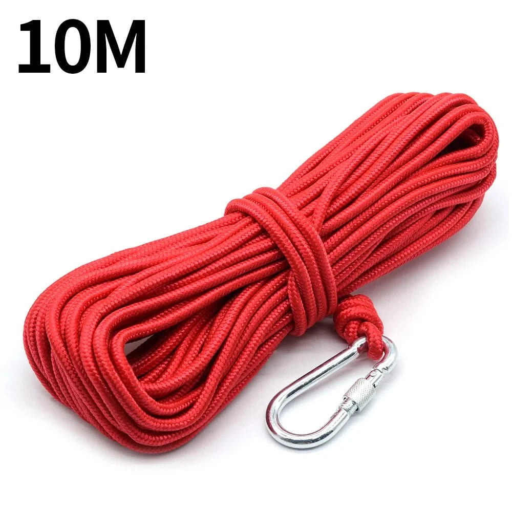 Heavy-Duty Neodymium Salvage Magnet | Strong Fishing Magnet with Ring Eyebolt for Deep Sea Treasure Fishing - FitZone360