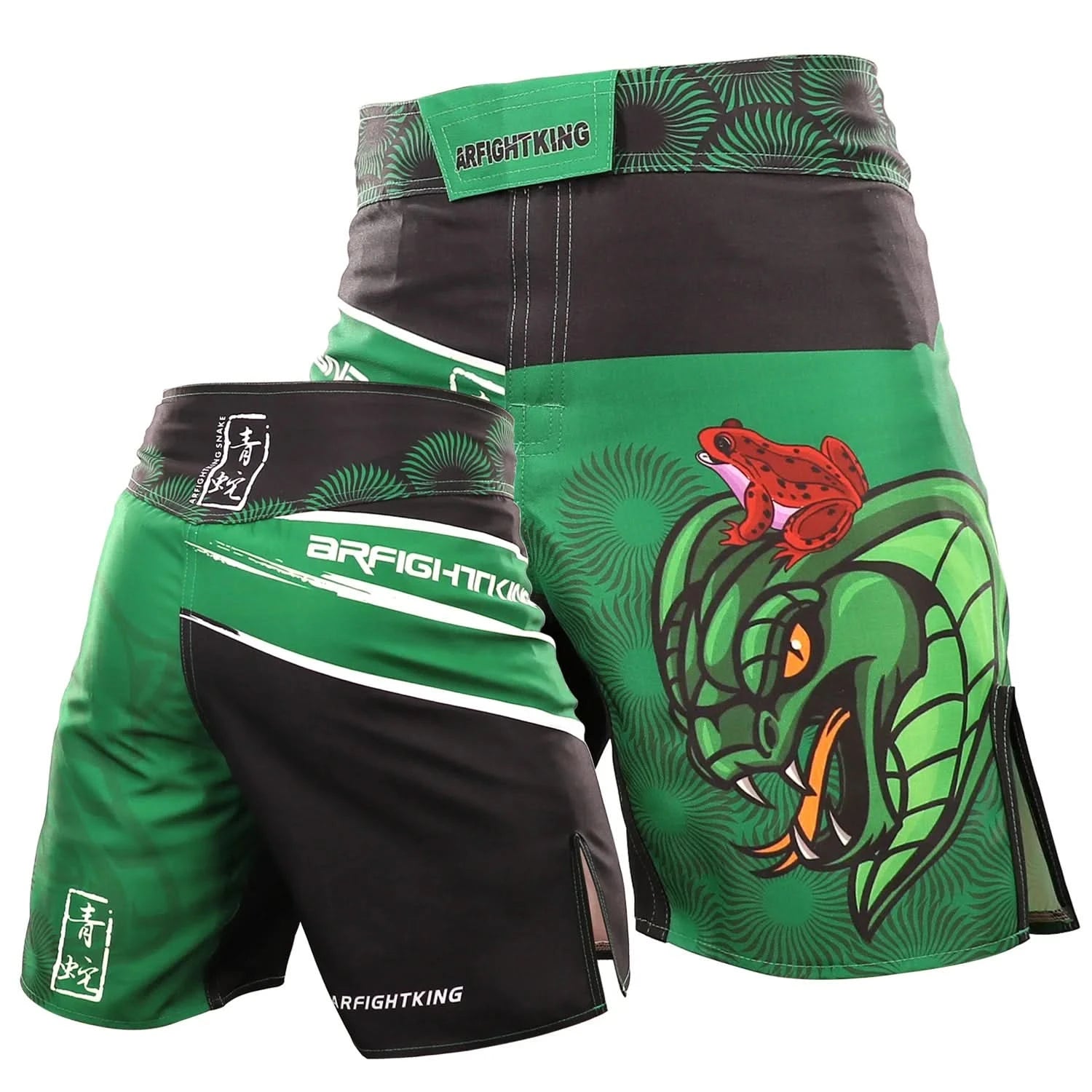 DOMINATE THE CAGE | Pro-Grade MMA Fight Shorts for Champions - FitZone360