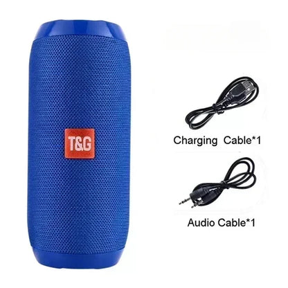 Portable Bluetooth Speaker | Waterproof Outdoor Subwoofer with FM & TF Support - FitZone360