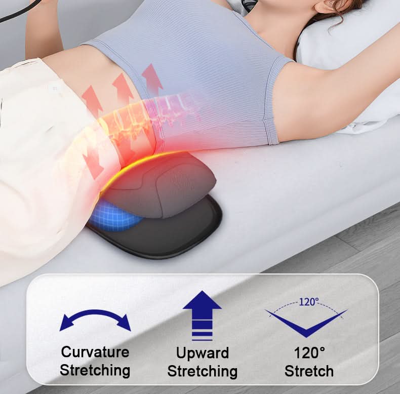 Ergonomic Lumbar Massager for Everyday Wellness - FitZone360