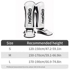 MMA Muay Thai Kickboxing Shin Guards | Mixed Martial Arts Protective Shin Pads - FitZone360