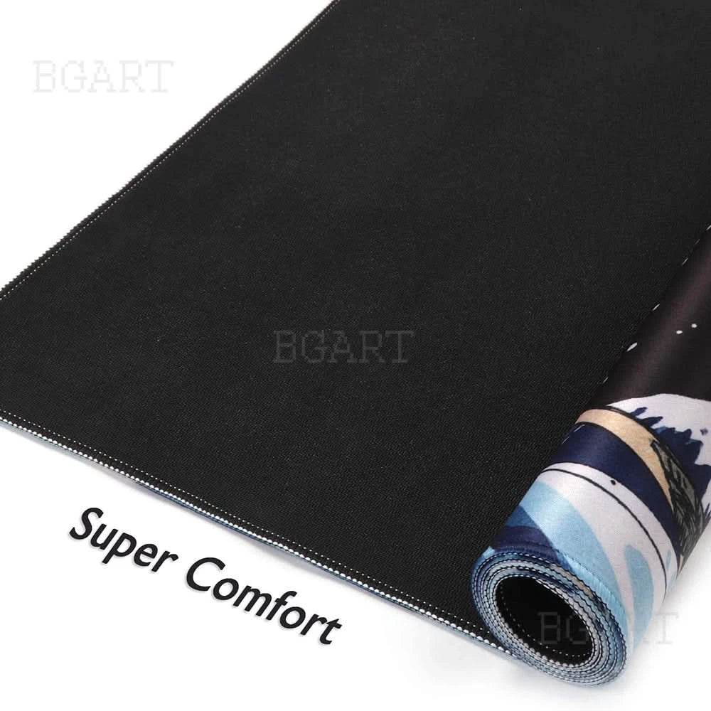 Chart Pattern Mouse Pad | Candlestick Art Desk Pad for Crypto Traders, Investors | Bitcoin, PEPE & Forex Enthusiasts - FitZone360