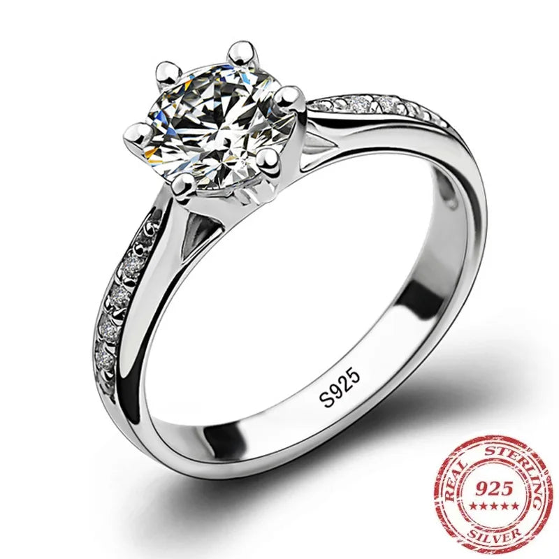 925 Sterling Silver | Classic Solitaire Ring