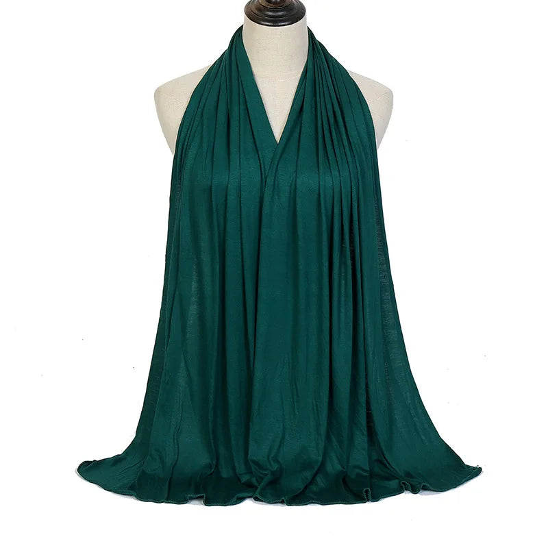 🌙 Soft Modal Cotton Jersey Hijab Scarf – 170x60cm