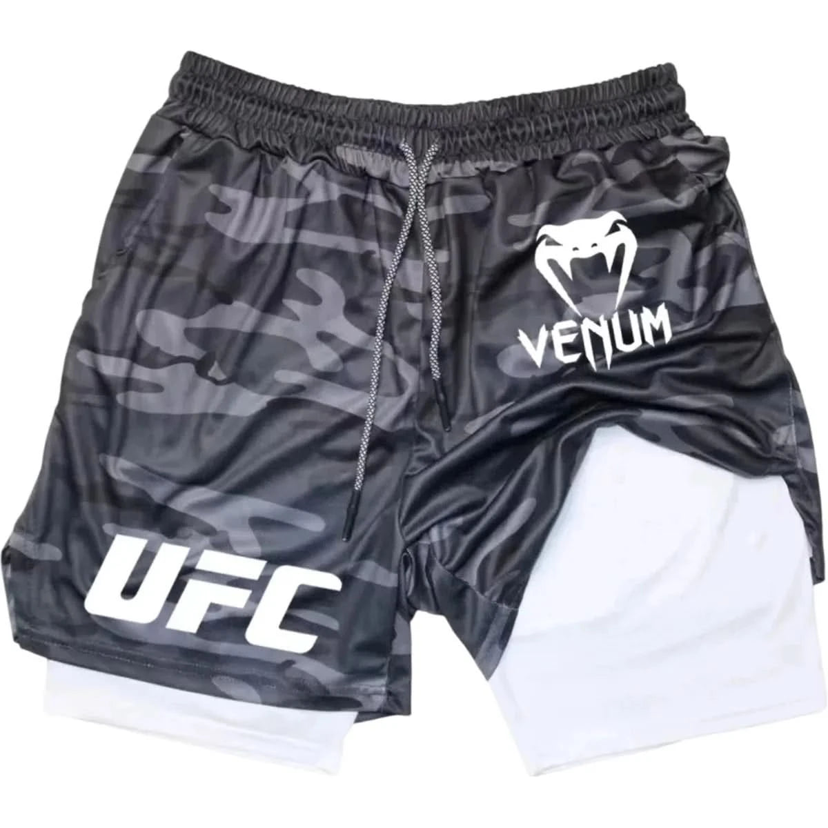 Venum UFC 2-Layer Compression Shorts | Fight-Ready Performance | FitZone360 - FitZone360