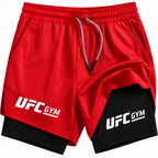 2-Layer MMA Compression Shorts | Muay Thai & Gym Training | SLIM Fit