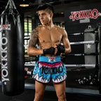 YOKKAO Design Muay Thai Boxing Shorts | Thai Kickboxing K1 Training Fight Shorts