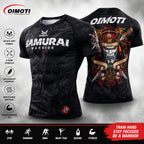 Men’s Samurai Performance Compression T-Shirt – Quick-Dry Gym, Running, MMA & Fitness Training Top