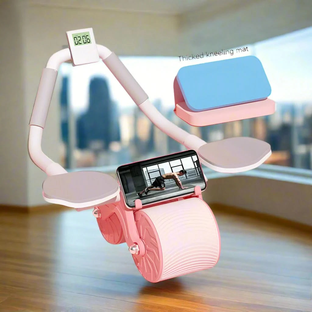 Abdominal Roller Ultra-Stable | Core Strength & Full-Body Workout for Home & Gym - FitZone360