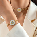 Vintage Turkish Evil Eye Beaded Stacking Bracelet Set | Lucky Multi-Layer Jewelry for Women & Men, Gift Idea - FitZone360