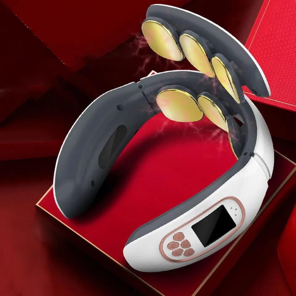 Electric Neck Massager with Magnetic Pulse Therapy - FitZone360