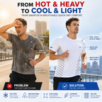 Men's Ice Silk Running T-Shirt | Quick-Dry, Breathable & Reflective Design