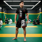 MMA Jiu Jitsu Rashguard & Shorts Set | BJJ Grappling Fightwear