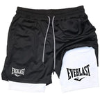 Everlast 2-Layer Slim Fit Training Shorts | Perfect For Summer - FitZone360