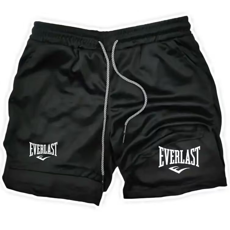 Everlast 2-Layer Slim Fit Training Shorts | Perfect For Gym