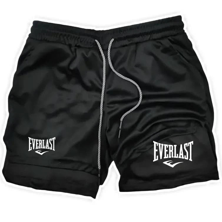 Everlast 2-Layer Slim Fit Training Shorts | Perfect For Summer - FitZone360