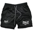 Everlast 2-Layer Slim Fit Training Shorts | Perfect For Summer - FitZone360