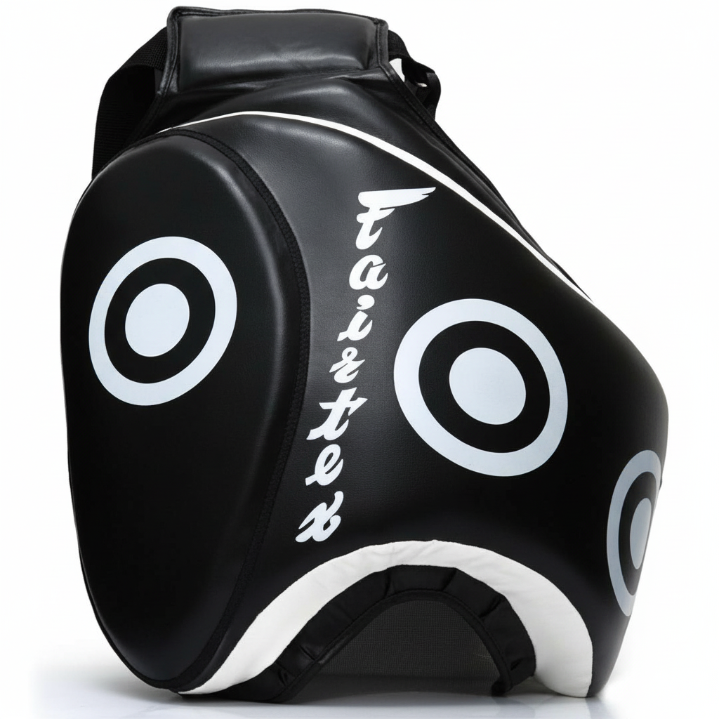 Muay Thai Thigh-Strap Low Kick Pad (Perfect for Coaches) - FitZone360