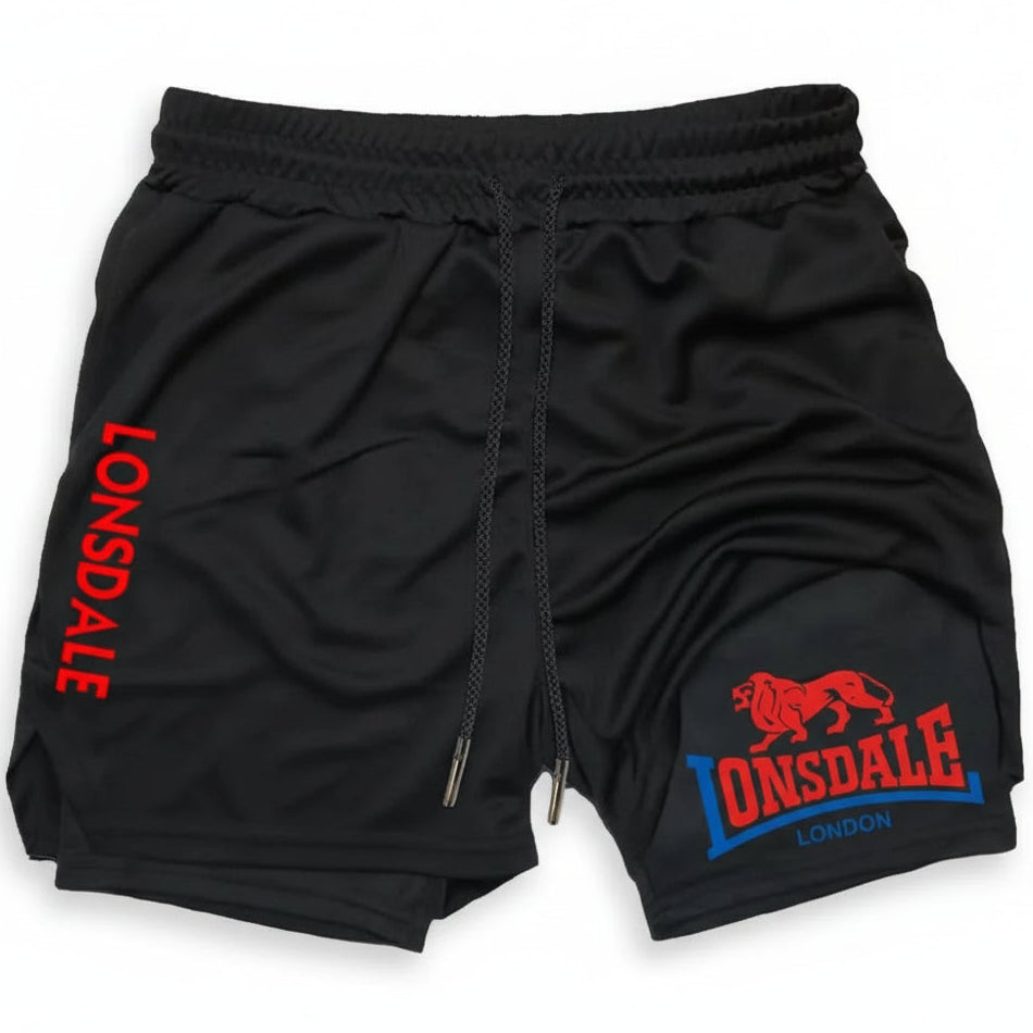Lonsdale Slim Fit Training Shorts | Lightweight Athletic Performance - FitZone360