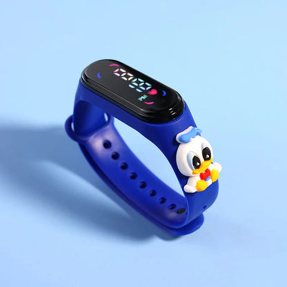 Fashion Mickey & Marvel Superhero Children's LED Sports Watches | Waterproof & Touch Display ⌚✨ - FitZone360