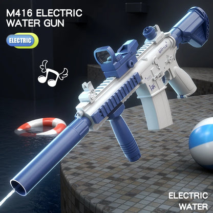 M416 Electric Water Gun Toy – Full-Auto Summer Splash Blaster for All Ages! - FitZone360
