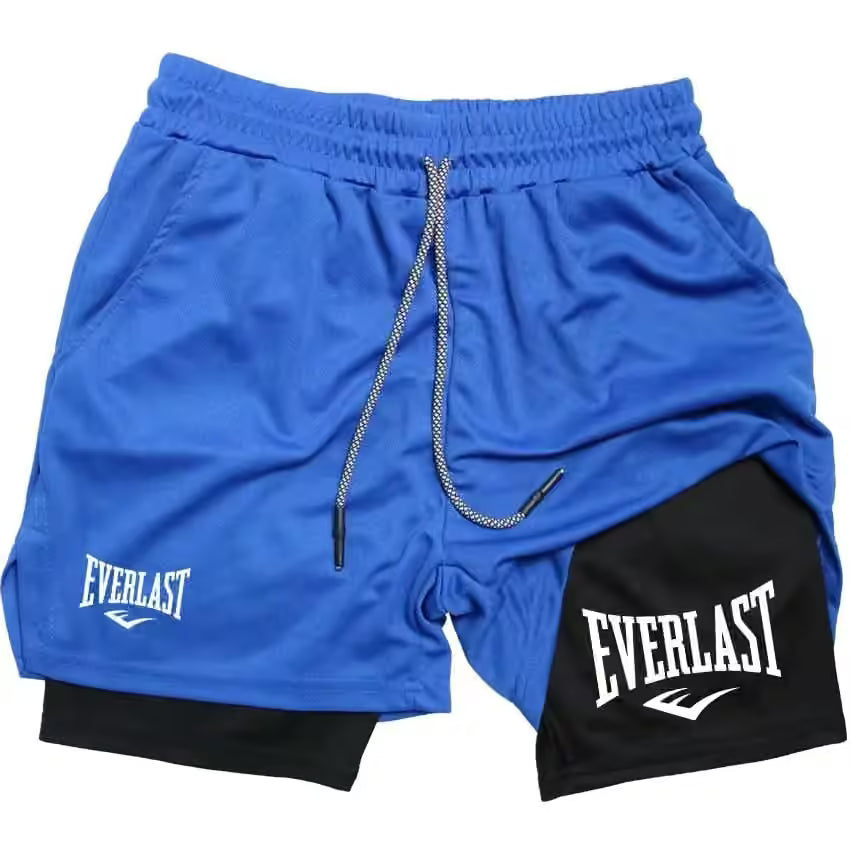 Everlast 2-Layer Slim Fit Training Shorts | Perfect For Gym