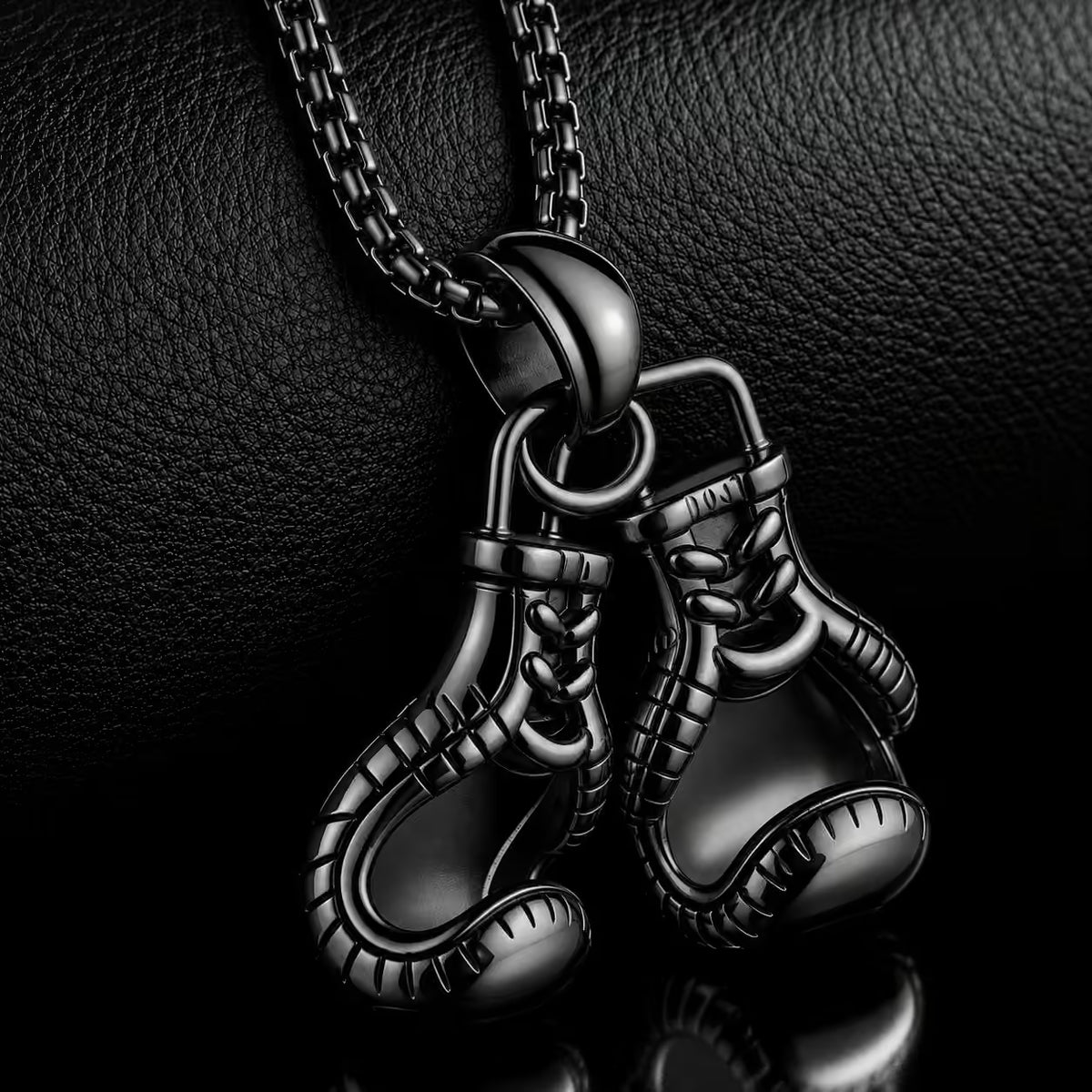Vintage Boxing Chain Gold Plated Necklace