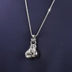 Vintage Boxing Chain Gold Plated Necklace