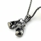 Vintage Boxing Chain Gold Plated Necklace
