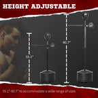 Freestanding Reflex Punch Ball | 360° Spinning Boxing Trainer for Home & Gym Workouts - FitZone360
