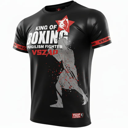 Fashion Muay Thai Sports T-Shirt | Lightweight, Breathable Fitness & Combat Training Tee