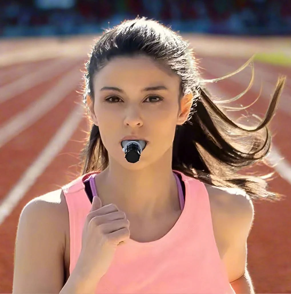 Breathing Trainer Exercise Mouthpiece | Improve Lung Capacity & Cardio Fitness - FitZone360