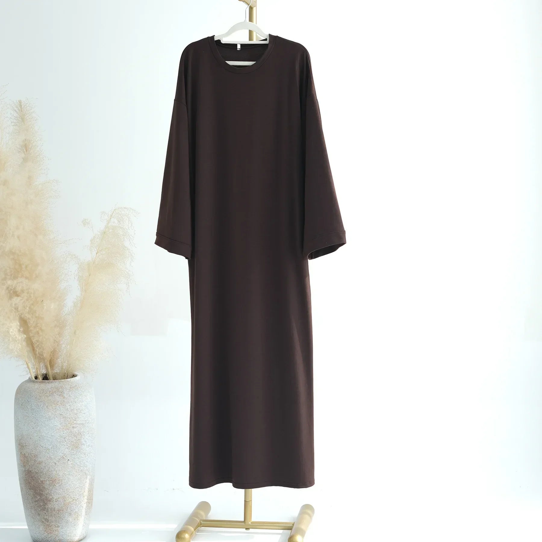 Casual Muslim Abaya Sweatshirt Dress for Women | Modest Daily Wear - FitZone360
