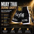 Muay Thai MMA Boxing Training Shorts | Elite Combat Performance
