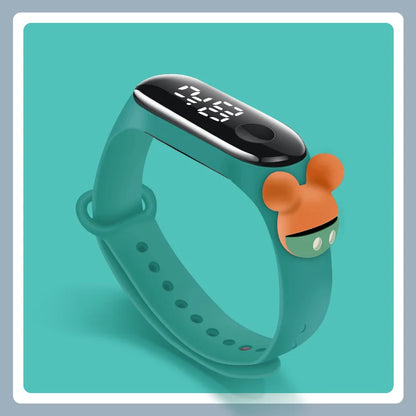 Fashion Mickey & Marvel Superhero Children's LED Sports Watches | Waterproof & Touch Display ⌚✨ - FitZone360