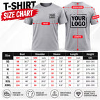 Custom Print Your Own Logo T-Shirt – Personalized Business, Gym & Team Shirt
